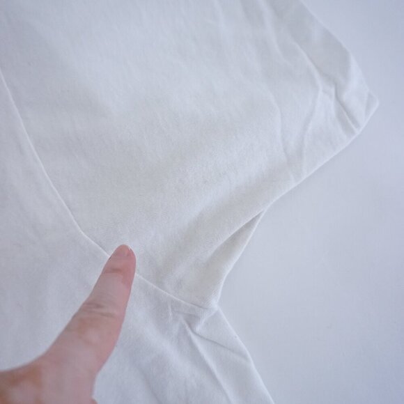 Vintage '90S Toronto Sailing White Cotton Single Stitch Tee By Fruit Of The Loom - Picture 10 of 10